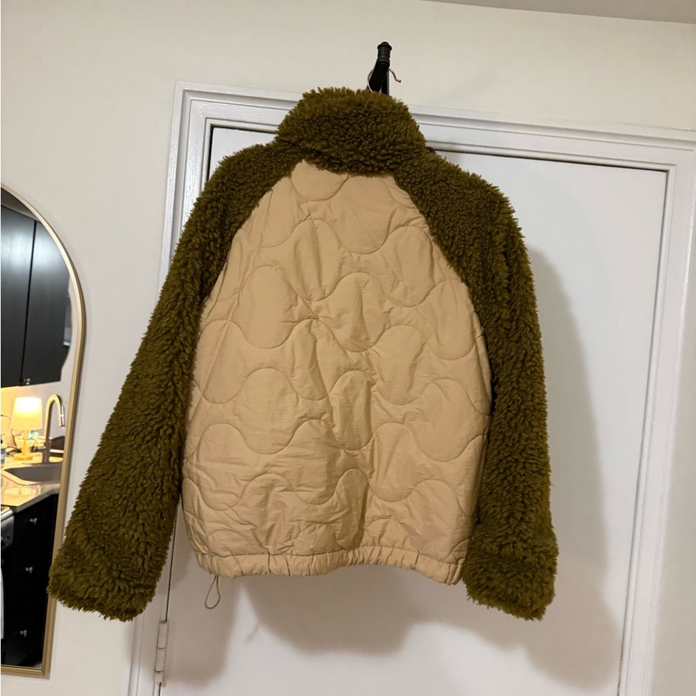 Universal Thread Olive and Beige Jacket - Picture 2 of 2